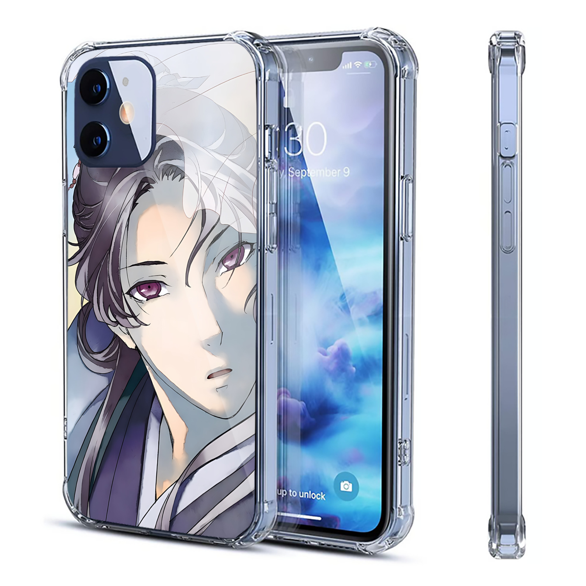 （画像用） 薬屋のひとりごと The Apothecary Diaries 【iPhone 12シリーズ対応】透明スマホケース（クリアソフトケース）